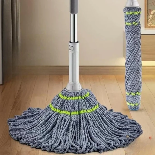 Twist Mops for Floor Cleaning, Microfiber Floor mop Mop Set Microfibre Wet and Dry Brush